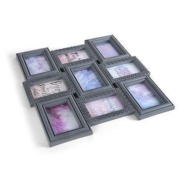 Melannco Trellis 9-Opening Wall Collage Frame