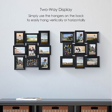 Melannco Trellis 9-Opening Wall Collage Frame