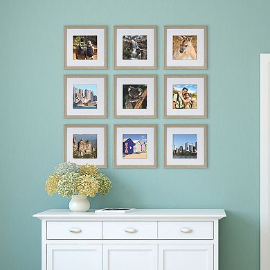 Melannco Square 12" x 12" Frame 9-piece Set