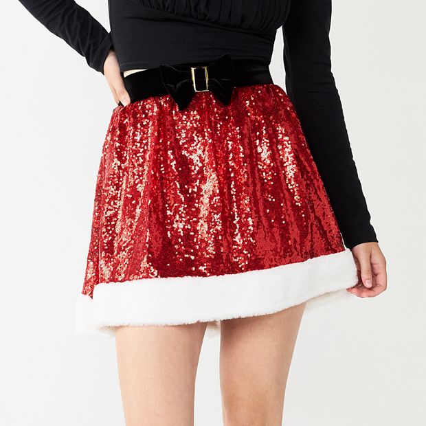 Sequin skirt clearance kohls