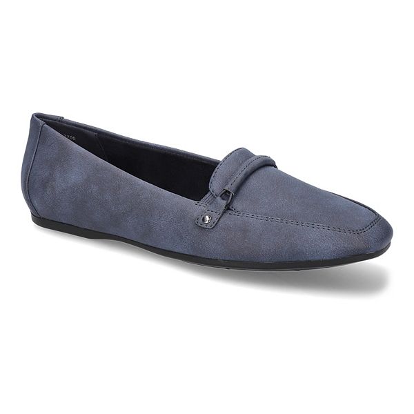 kohls navy flats