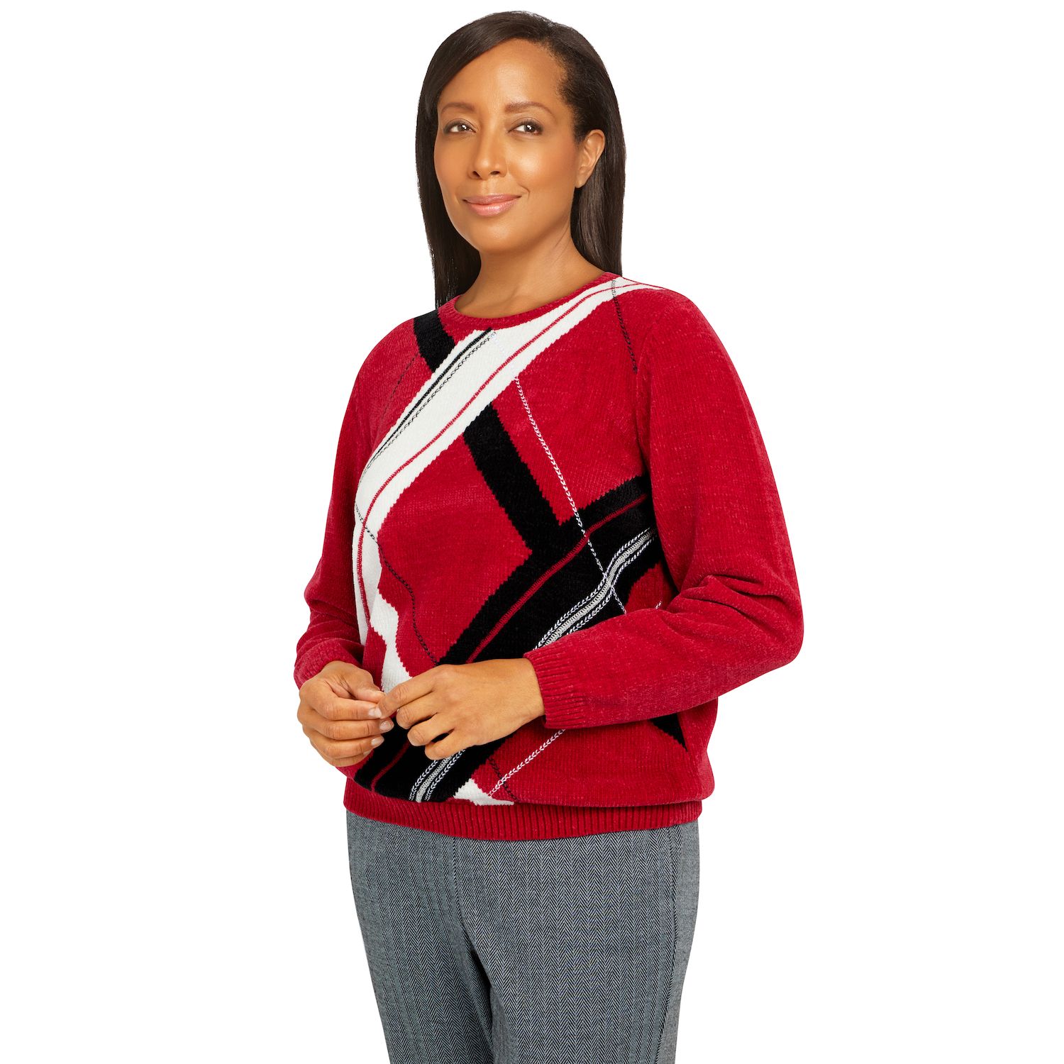 alfred dunner petite sweaters