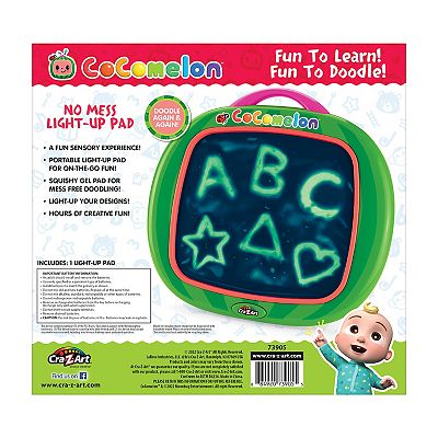 Cra-Z-Art CoComelon Deluxe Magna Doodle No-Mess Light Up Pad