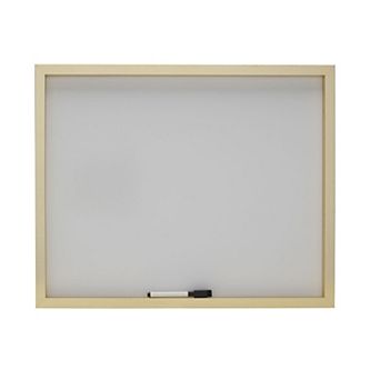 Mikasa Dry Erase White Board Wall Decor & Marker 2 pc Set