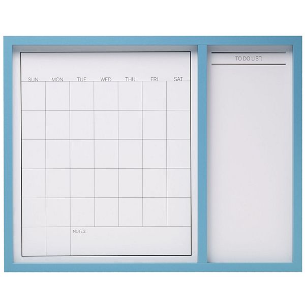 Mikasa White Board Dry Erase Calendar Wall Decor