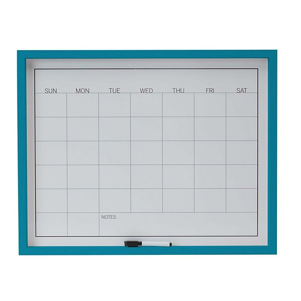 Mikasa White Board Dry Erase Calendar Wall Decor