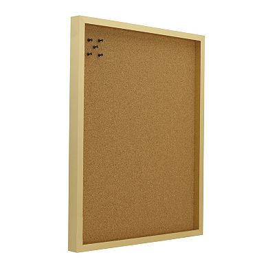 Mikasa Silver Cork Board with 5 Tacks