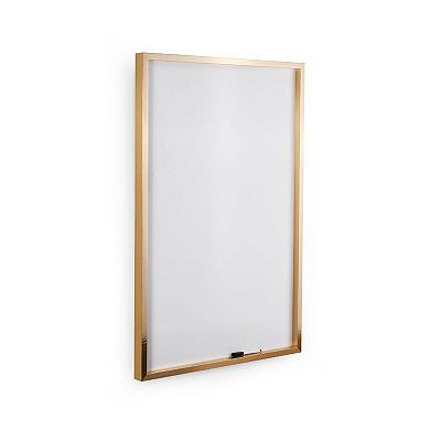 Mikasa Metallic Border White Board