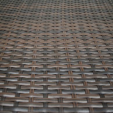 Oakland Living Indoor / Outdoor Foldable Wicker Balcony Table