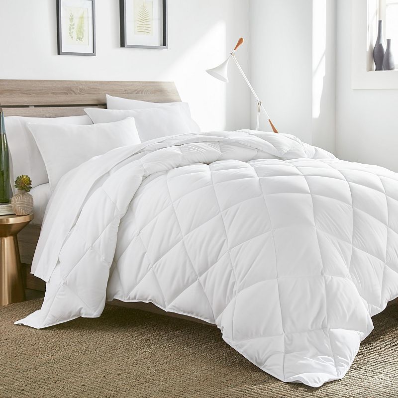 Downlite Ahhhhhmazing CozySoft & Warm Down Alternative Comforter, White, Qu