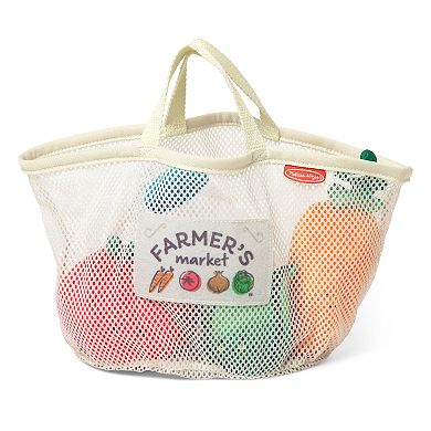 Melissa & Doug Multi-Sensory Market Basket Fill & Spill Infant Toy