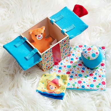 Melissa & Doug Wooden Surprise Gift Box Infant Toy