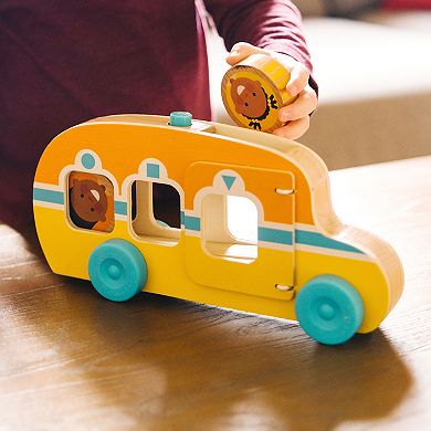 Melissa & Doug GO Tots Roll & Ride Bus