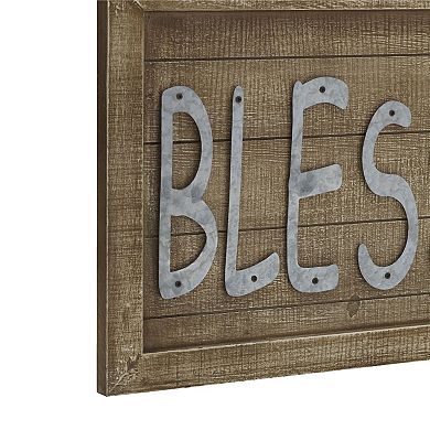 Elements Gather & Blessed Wall Decor 2-piece Set