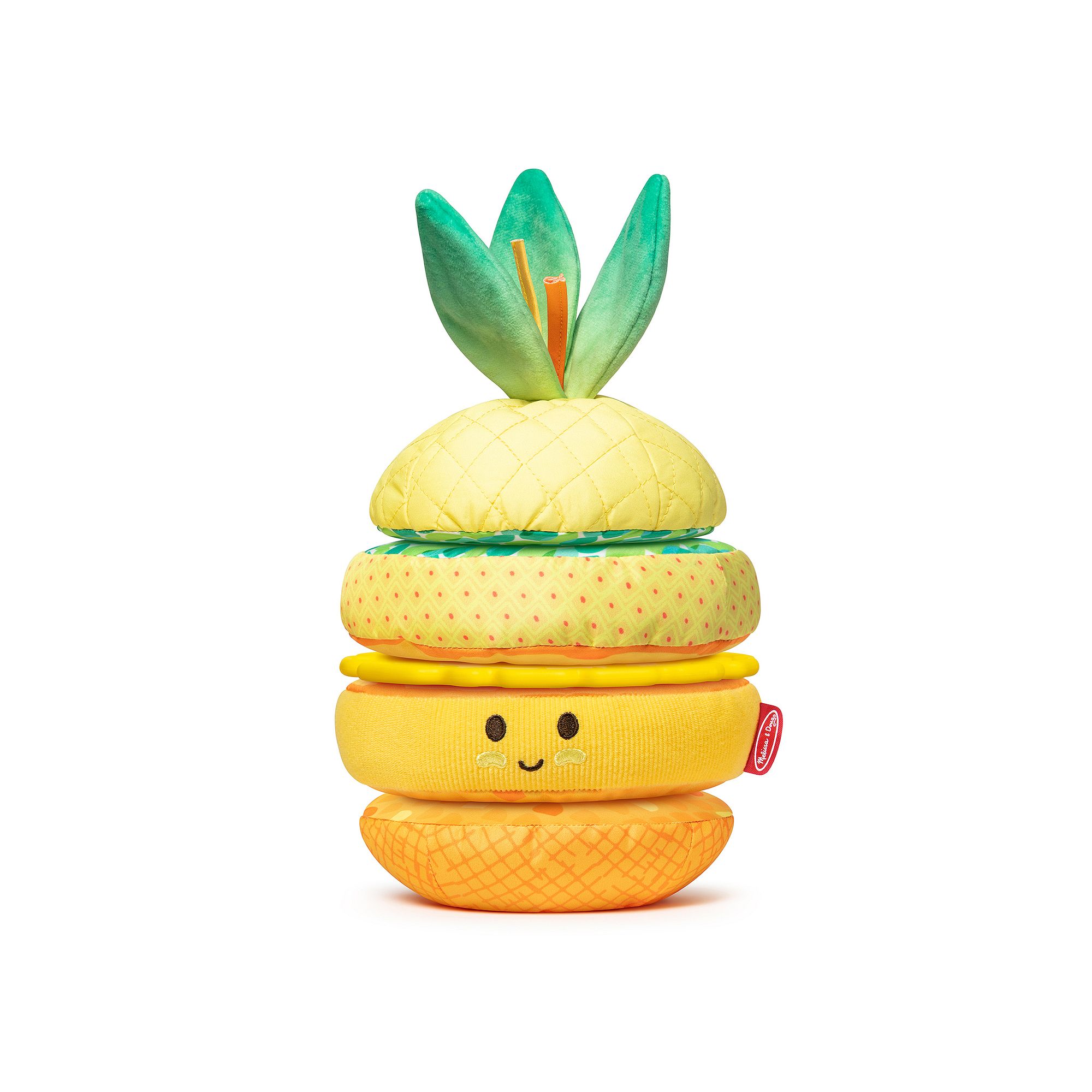 Melissa & Doug Pineapple Soft Stacker, Multi