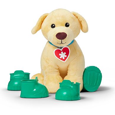 Melissa & Doug Let’s Explore™ Ranger Dog Plush with Search and Rescue Gear Search and Rescue Dog Stuffed Animal for Kids Ages 3+