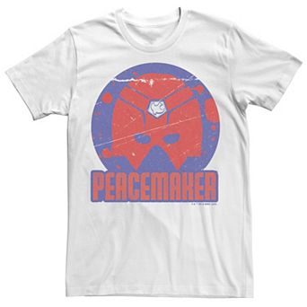 Men's DC Comics Peacemaker Helmet Symbol Tee