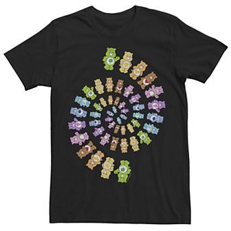 Men's Care Bears Care Bears Rainbow Spiral Tee