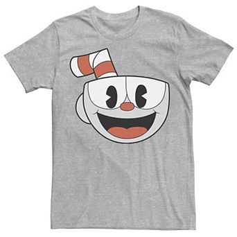 Men's The Cuphead Show Big Smiling Face Video Game Tee