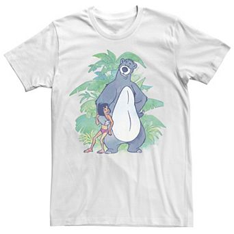 Men's Disney's The Jungle Book Mowgli And Baloo Tee