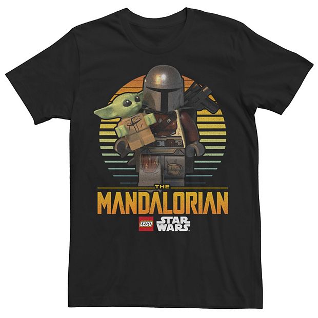 Men s Lego Star Wars Mando Vintage Sunset Tee