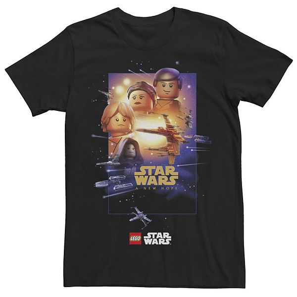 Men's Lego Star Wars New Hope Poster Tee