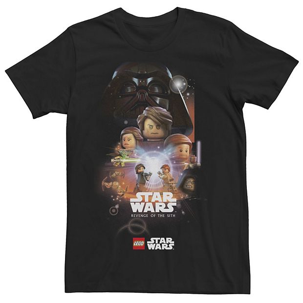 Men s Lego Star Wars Revenge Of The Sith Poster Tee