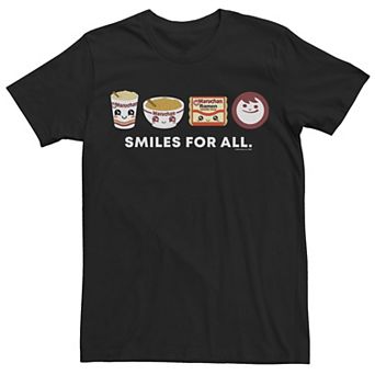 Men's Maruchan Smiles For All Chibi Logo Tee