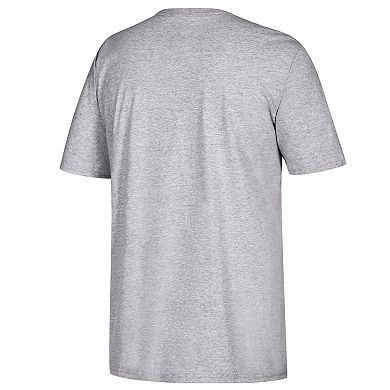Men's adidas Gray Kansas Jayhawks 2022 NCAA Men's Basketball National Champions Parade T-Shirt