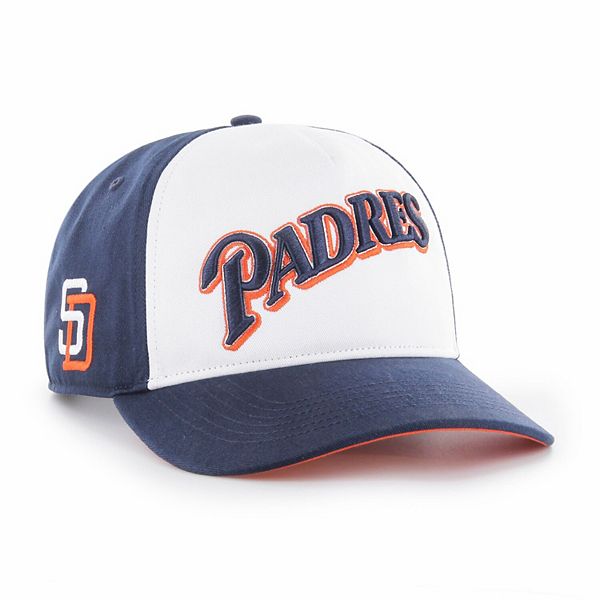 Men's '47 Navy/White San Diego Padres Cooperstown Collection Retro Contra  Hitch Snapback Hat