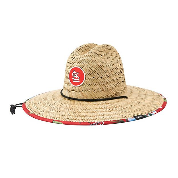 St Louis Cardinals MLB Floral Straw Hat