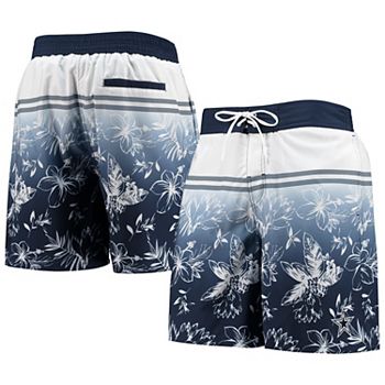 Men's G-III Sports by Carl Banks Navy/Silver Dallas Cowboys Rookie Swim Trunks Size: Small