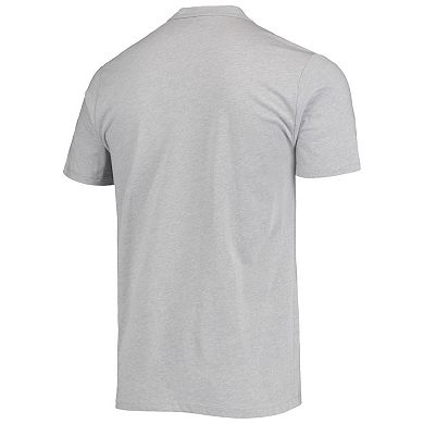 Men's New Era Gray Los Angeles Chargers Stadium T-Shirt