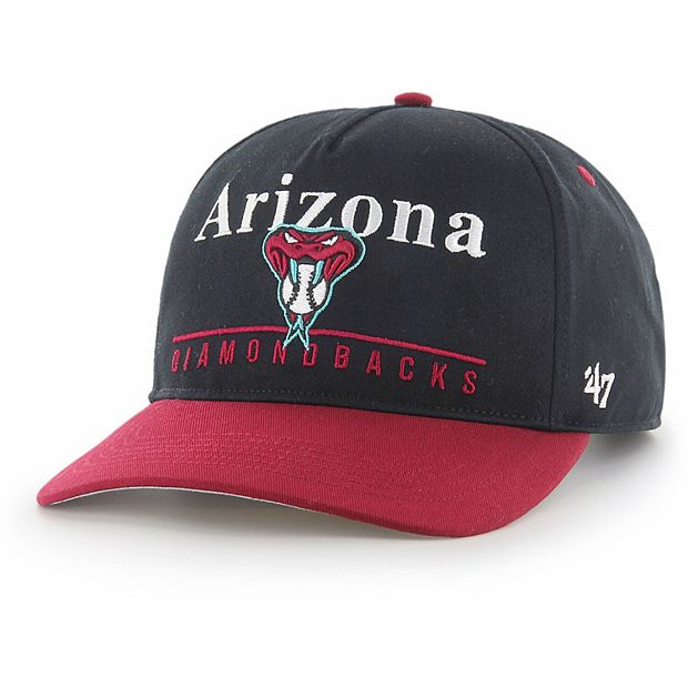 Men's '47 Black/Red Arizona Diamondbacks Retro Super Hitch