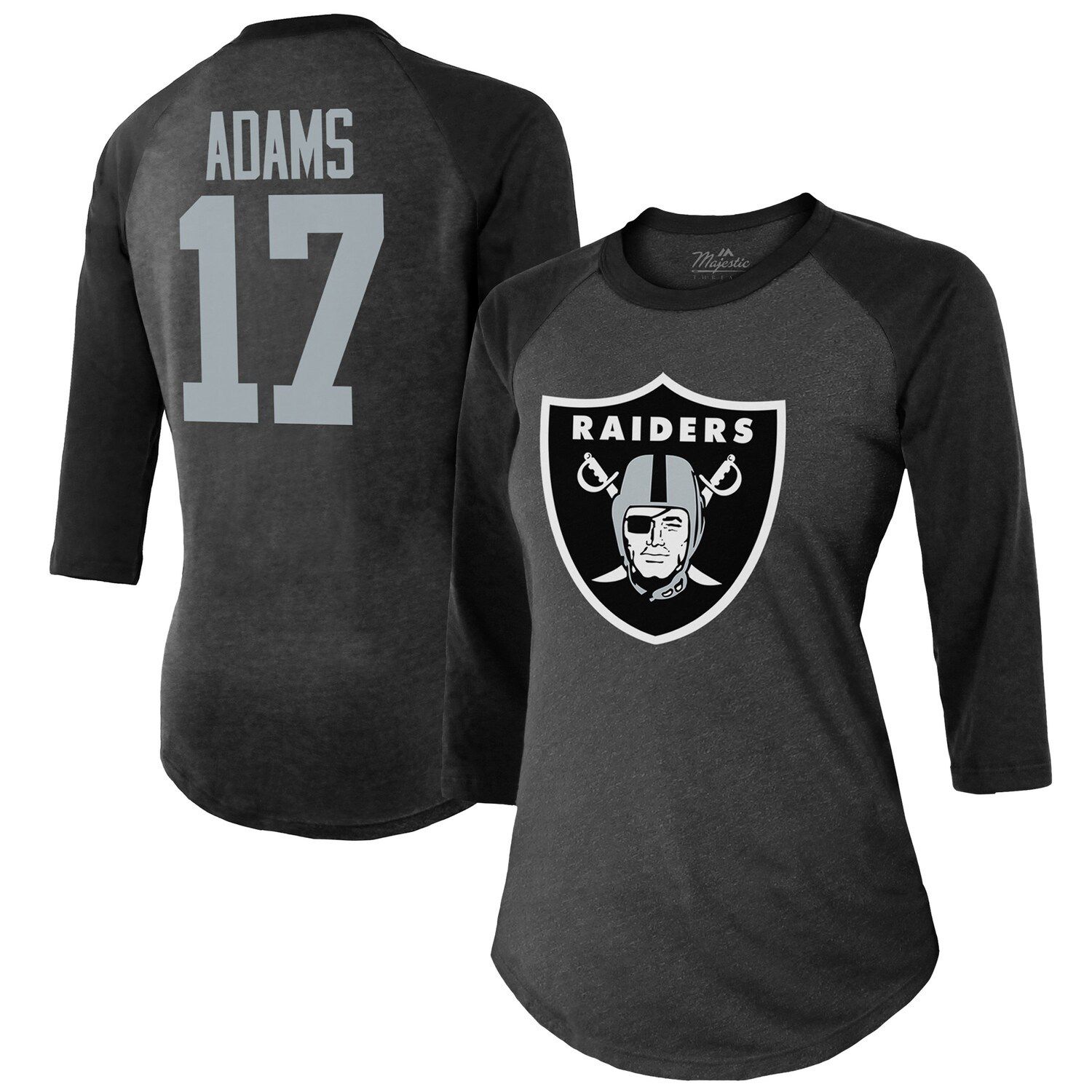 Outerstuff Las Vegas Raiders Davante Adams Kids Mid Tier Jersey Black / S