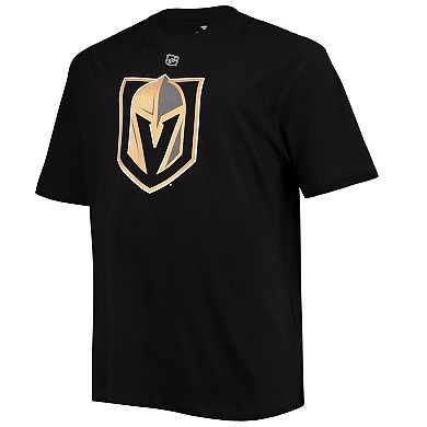 Men's Fanatics Branded Jack Eichel Black Vegas Golden Knights Big & Tall Name & Number T-Shirt