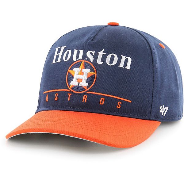 Diet Starts Monday x 47 Brand Houston Astros Hitch Hat - Navy/Orange, One Size by Sneaker Politics