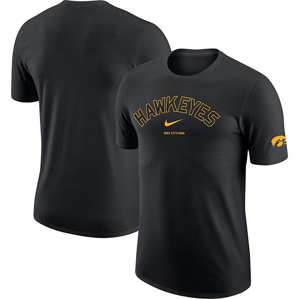 Men's Nike Black Iowa Hawkeyes DNA Team Performance T-Shirt