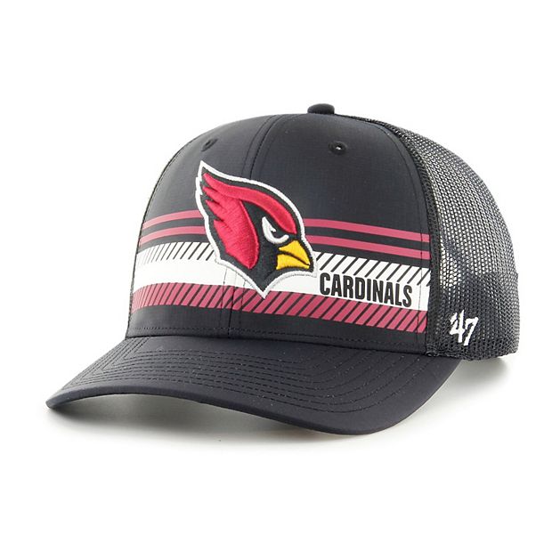 Men's '47 Black Arizona Cardinals Cumberland Trucker Snapback Hat