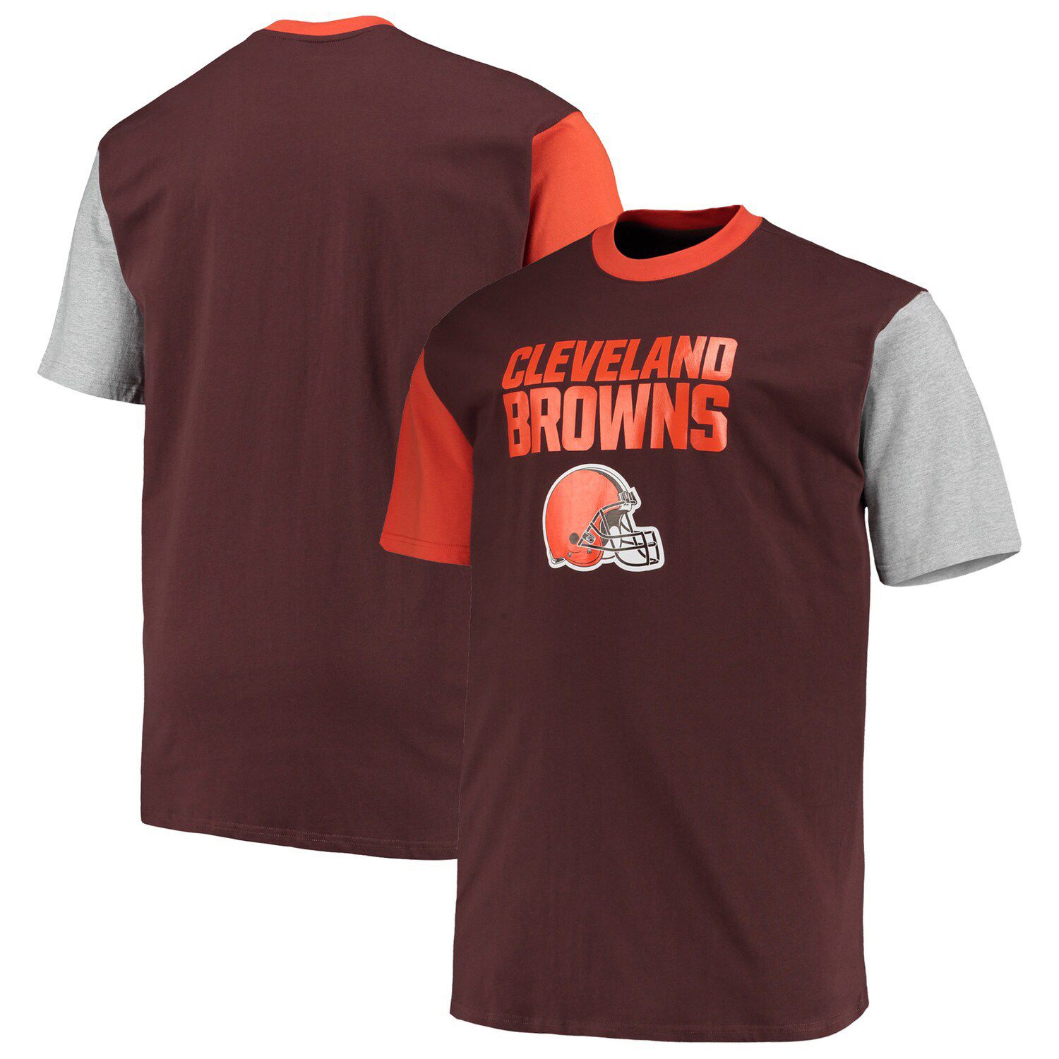 New Era Women's Brown Cleveland Browns Plus Size Athletic Varsity