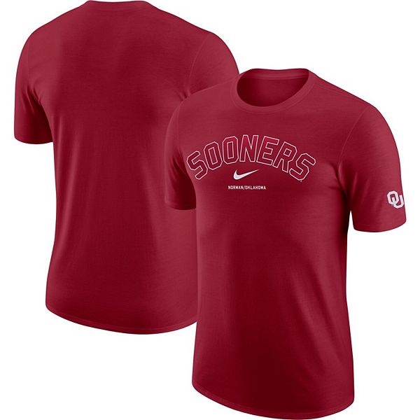 Men's Nike Crimson Oklahoma Sooners DNA Team Performance T-Shirt