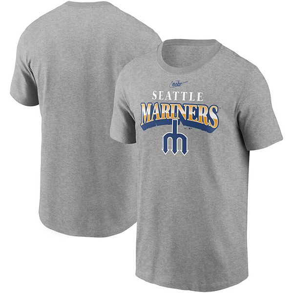 Nike Men's Seattle Mariners Blue Cooperstown Rewind T-Shirt