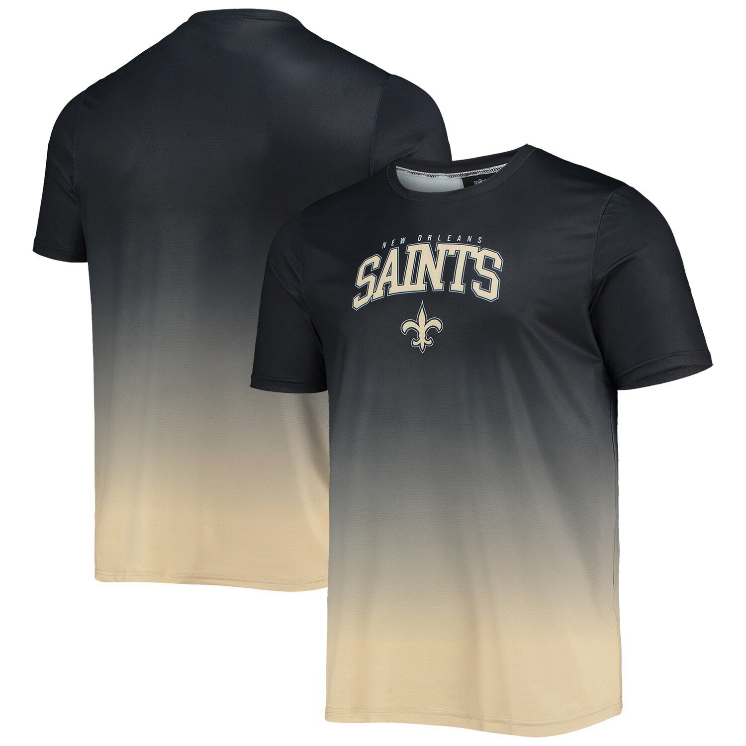 New Orleans Saints T Shirt - Legacy Football Men - BLACK & GOLD SPORTS