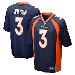 Men's Nike Russell Wilson Orange Denver Broncos Alternate Legend Jersey