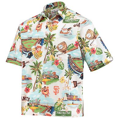 Men's Reyn Spooner White San Francisco Giants Scenic Button-Up Shirt