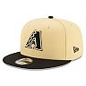 Men's New Era Gold/Black Arizona Diamondbacks 2021 City Connect 9FIFTY Snapback Adjustable Hat