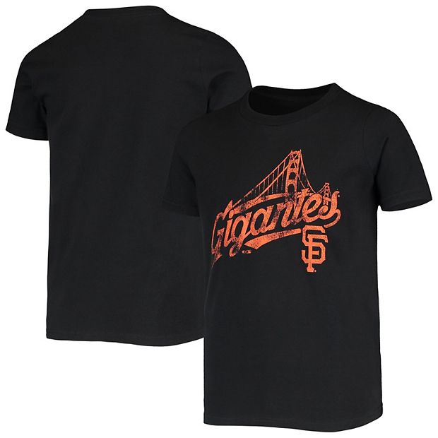 Youth Black San Francisco Giants Gigantes T Shirt