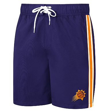 Men's G-III Sports by Carl Banks Purple Phoenix Suns Sand Beach Volley Swim Shorts