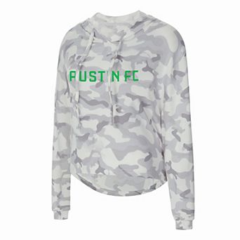 Women's Concepts Sport Gray Austin FC Composite Hoodie T-Shirt