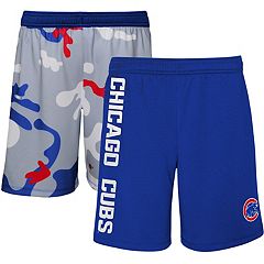 Men's Profile Navy Chicago Cubs Big & Tall Mesh Shorts